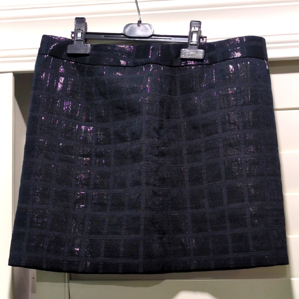 Retail $45 NWT Gap Glittering Elegant Black Women's Skirt